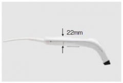 輕質(zhì)、緊湊型設計，握把厚度22mm，主機重量約85g